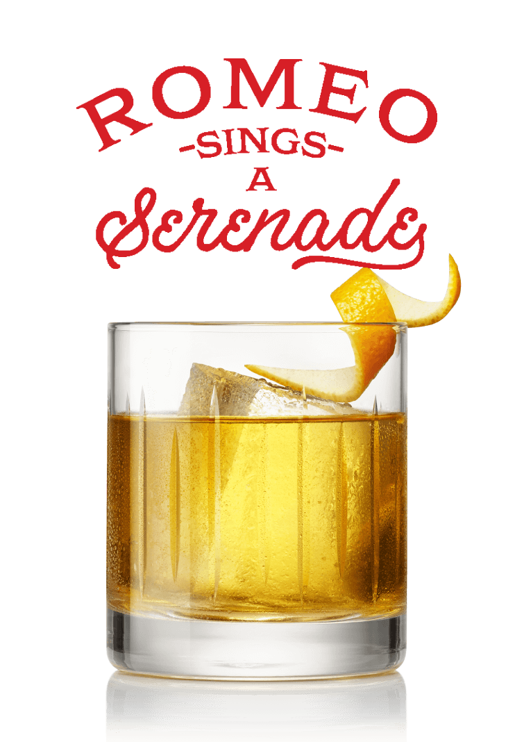 Romeo sings a serenade
